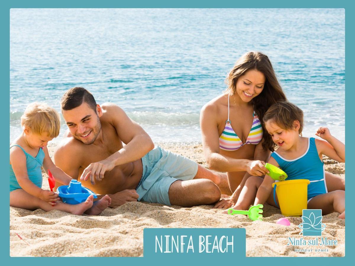 Ninfa Sul Mare Apartments 50 M E T R I Dal Mare Parcheggio Gratuito Custodito Capo Vaticano Exterior photo